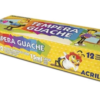 Tinta guache 15 ml c/12 cores Acrilex CX 1 UN