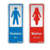 PLACA 120AN HOMEM MULHER SINALIZE