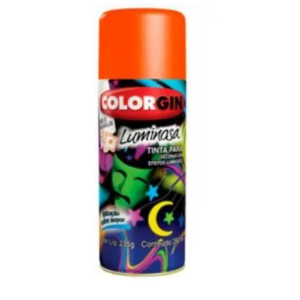 TINTA SPRAY LUMINOSA COLORGIN LARANJA