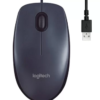 Mouse com fio USB Logitech M90 - Cinza BT 1 UN