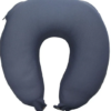 ALMOFADA PARA PESCOCO VISCO NIAZI TRAVEL DRY CINZA ACO