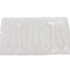 Forma de PVC Cenoura - 10 unid.