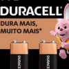 Bateria Alcalina Duracell 9V - BT 2 UN