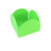 Forminha de Papel para Doces 4 Pétalas Verde Limão - 50un