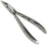 Alicate Inox para Unha com Ponta Reta - Mundial
