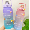 Garrafa de Água Squeeze Motivacional Com Adesivos 2L e 900ML - Image 3