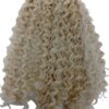 Cabelo Apliqueo Cacheado 50cm Loiro Rabo Caval Fibra - Image 6