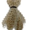 Cabelo Apliqueo Cacheado 50cm Loiro Rabo Caval Fibra - Image 7