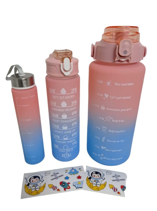 Kit 3 Garrafas Academia Personalizado Squeeze Agua - Image 6