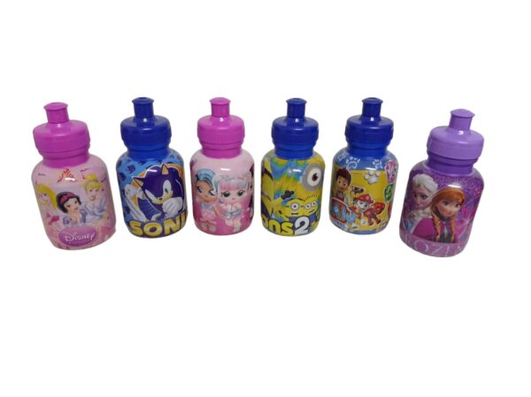 Garrafinhas 350ML Herois Personagens Princesas Infantil - Image 2