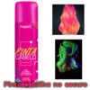 Spray de Cabelo Neon Rosa Brilha no Escuro Com Luz Negra Fluorescente Colorido