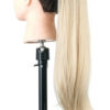 Aplique Liso PretoOrgânico 150g Rabo Premium Cavalo 70cm - Image 10