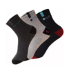 Kit 12 Pares Meia Masculino Cano Longo Soquete Varias Cores