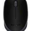 Mouse sem fio Logitech M170 com Design Ambidestro Compacto, Conexão USB e Pilha Inclusa - Preto CX 1 UN