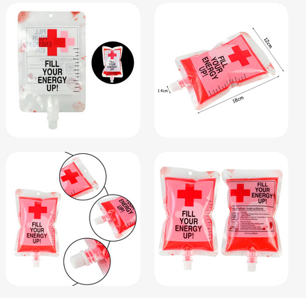 Bolsa de Sangue Falso