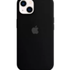 Capa protetora Premium Silicone case preto com design 13 normal