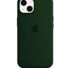 Capa protetora Premium Silicone case verde-escuro com design 13 normal - Image 2