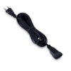 EXTENSÃO ELÉTRICA 2x0,75 PAR. 5M 10A M/F DANEVA PRETA - Image 2