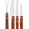 KIT CHURRASCO NATURALLE AÇO INOX CABO MADEIRA - Image 2