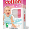 HASTES FLEXÍVEIS 75 UNIDADES BABY CARE GIRL COTTON - Image 2