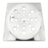 Tampa Ralo Grelha Quadrado 10x10cm Inox Função Abre/ Fecha - Image 2