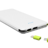 Bateria Extra Portátil Universal Power Bank Slim Usb - PN951 - 10000mAh - Branco - Image 2