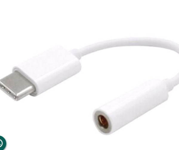 Adaptador Type C para Conector de Fones de Ouvido P2 - - Image 2