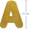 Letras em EVA Ouro com Glitter - Image 2