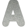 Letras em EVA Prata com Glitter - Image 2
