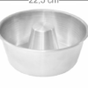 Forma Torta Suiça em Alumínio Cód. 1297 - 20x08 cm - Image 2
