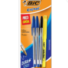 Kit BIC 3 Canetas Cristal Dura Mais + 1 Pincel Marcador de Texto - Image 2