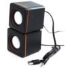 Mini Caixa de Som 2.0 para PC Notebook 4W RMS USB Exbom CS-39 - Image 2