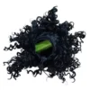 Afro Coque Preto Cabelo Puff Aplique Cacheado Orgânico - Image 10