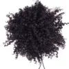 Afro Coque Preto Cabelo Puff Aplique Cacheado Orgânico - Image 12