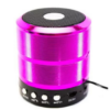 Mini Caixa Caixinha De Som 887 Portátil Bluetooth Mp3 SD USB rosa - Image 4
