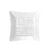 Prato Cristal Quadrado Branco 16cm - 10 unidades - Image 4