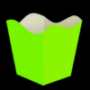 Cachepot Pequeno Neon Verde - 10 unidades - Image 3