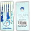 Caneta com Desenhos Coloridos de Gel e Clipes de Bolso - Aleatório (1 unidade) - Image 2