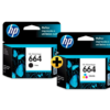 Cartucho HP 664 preto Original (F6V29AB) + Cartucho HP 664 colorido Original (F6V28AB) CX 1 UN - Image 2