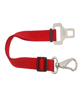 Adaptador para Cinto de Segurança AMF Pet Vermelho P - Imagem 2