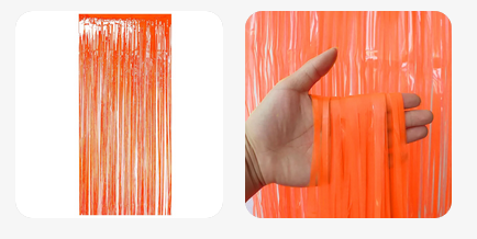 Cortina Neon Laranja - Image 2