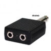 Plug Adaptador duplo P10 P2 mono - conector 1 p10 macho para 2 P2 femea - Image 4